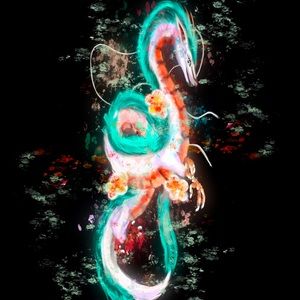 Studio Ghibli Spirited Away Haku Art Print